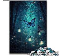 1000 Pieces Puzzles for Adults Space Butterfly Made of Wood, Perfect for Family Fun on Birthdays, Christmas 50x75cm Engaging Family Game Night Activity