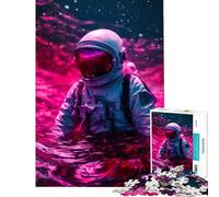 1000 Pieces Puzzles for Adults Space Is Wild Brain Intelligence Challenge Addictive Toys Relax Games Learning Educational Birthday Gifts (Size 38x26cm)