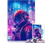 1000 Pieces Puzzles for Adults Spaceman Astroboy NASA Stressabbau-Spielzeug Einzigartige Geburtstags- und Geschenkideen38x26cm
