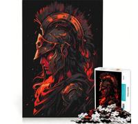 1000 Pieces Puzzles for Adults Spartan Roman Warrior, Brain Teaser Game, Interesting Stress Reduction, Great Gift for Gaming 38x52cm