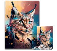 1000 Pieces Puzzles for Adults Spirit Lynx Challenging Puzzles Perfect Home Or Office Decor, Ideal 50x75CM/19.68x29.52inch
