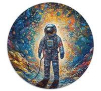 1000 Pieces Puzzles for Adults Standing on Infinity 1000 Piece Round Puzzle Ideal for Family Fun, Relaxation 67.5x67.5cm