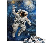 1000 Pieces Puzzles for Adults Starry Space Voyager Practical Game Learning Educational Anti-Stress Toys with Matching Poster And Trivia Sheet Size 75x50cm