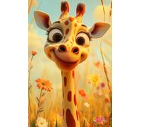 1000 Pieces Puzzles for Adults - Sunflower and Giraffe Wooden Puzzle - Large Educational Puzzle Artwork -Challenging and Fun Activity - Home Decor Gifts