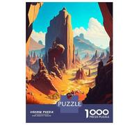 1000 Pieces Puzzles for Adults Sunny Canyon Jigsaw Puzzle Hands-on Game Home Decoration Unique Gifts for Birthday And Christmas 70x50cm/1000pcs