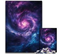 1000 Pieces Puzzles for Adults Teenagers Andromeda Galaxy Cardboard Puzzles Educational Games DIY Toys, Birthday Present, Gifts for Age 14 26X38CM