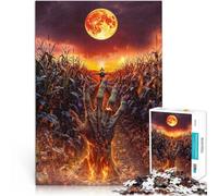1000 Pieces Puzzles for Adults teenagers Burning hands in cornfield Made of wood for age 14 Play Toys As a gift for the whole family and friends。size:50x75cm/19.68x29.52inch
