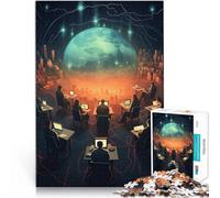 1000 Pieces Puzzles for Adults teenagers “Internet art ” Made of cardboard,for age 14 years and over Intellectual decompression educational toy It is ideal as a gift for the whole family。size:38x52cm
