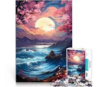 1000 Pieces Puzzles for Adults teenagers landscape art Made of wood，for and 14 years and over Anti-Stress Toys Gift ideas。size：50x75cm/14.96x20.47inch
