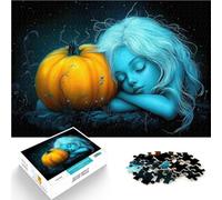 1000 Pieces Puzzles for Adults teenagers Sleeping Beauty with Pumpkin Made of cardboard for age 14+ Parent-child interaction Interesting Stress Reduction Gifts。size:38x52cm/14.96x20.47inch