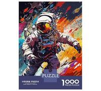 1000 Pieces Puzzles for Adults The Artistic Side of Space Teenager Puzzles Brain Teaser Game Home Decoration for Is Ideal As A Gift 38x26cm/1000pcs
