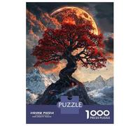 1000 Pieces Puzzles for Adults The Ashen World Tree Jigsaw Puzzle Hands-on Game Home Decoration Unique Gifts for Birthday And Christmas 52x38cm/1000pcs
