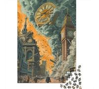 1000 Pieces Puzzles for Adults The Big Ben In London Jigsaw Puzzles for Adults Puzzle Cardboard Puzzles Educational Stress Relief Toy Puzzle 38x26cm/1000pcs