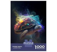 1000 Pieces Puzzles for Adults The Cosmic Turtle Puzzles for Adults Hands-on Game But Fun And Humorous Parent-child Interaction 70x50cm/1000pcs