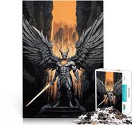 1000 Pieces Puzzles for Adults The Demon Overlord Made of wood,for and 14 years and over Hand Speed Race Fun activities at home, birthday gifts, travel gifts,。size:50x75cm/14.96x20.47inch