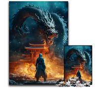 1000 Pieces Puzzles for Adults The Dragon Lord Puzzles for Adults Ideal for Lover, Perfect Christmas, New Year, Valentine's Gift 50x75CM/19.68x29.52inch