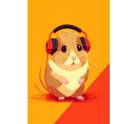 1000 Pieces Puzzles for Adults - The Hamster with The Headphones Puzzles Beginners Puzzle Toys, Spend Time to Get A Sense of Accomplishment for Home Decor