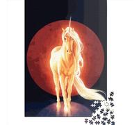 1000 Pieces Puzzles for Adults The Last Unicorn Jigsaw Puzzles for Adults And Wooden Puzzles Home Decoration 1000pcs (75x50cm)