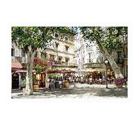 1000 Pieces Puzzles for Adults - The Macneil Studio - 1950 Cafe' Puzzle Challenging Educational Toys Puzzles Reduced Pressure Gift