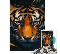 1000 Pieces Puzzles for Adults The Silent Tiger Puzzles for Adults Hands-on Game Analysis And Logic Unique Gifts for Birthday And Christmas (Size 38x52cm)