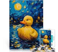 1000 Pieces Puzzles for Adults The Starry Night Duck Lernspielzeug für die ganze Familie Gutes Geschenk75x50cm