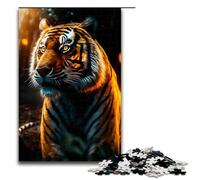 1000 Pieces Puzzles for Adults Tiger Decompressing Intellectual Educational Toy Gifts Ideas 75x50cm