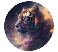 1000 Pieces Puzzles for Adults Tiger Nebula 1000 Piece Round Jigsaw Puzzle Ideal And Home Decor 67.5x67.5cm