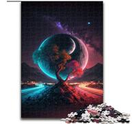 1000 Pieces Puzzles for Adults Tree of Life 1000 Pieces Puzzles for Adults Family Interaction & Fun Gift, Vibrant Abstract Design (Size 26x38cm)