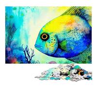 1000 Pieces Puzzles for Adults Tropical Fish Life Difficult Puzzles for Adults Creative Family Game & Home Decor for Teenagers 1000 PCS(38x26cm)