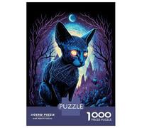 1000 Pieces Puzzles for Adults Tropical Island Landscape with Mountain And Moon Puzzles for Adults Hands-on Game But Fun And Humorous Parent-child Interaction 70x50cm/1000pcs