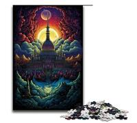 1000 Pieces Puzzles for Adults Türkiye Hagia Sophia Decompressing Intellectual Educational Toy Gifts Ideas 75x50cm