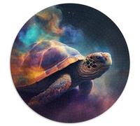 1000 Pieces Puzzles for Adults Turtle Nebula 1000 Piece Round Jigsaw Puzzle Ideal And Home Decor 67.5x67.5cm