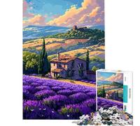 1000 Pieces Puzzles for Adults Tuscany Italy Pixel Art Toy Intellectual Game Educational Games But Fun And Humorous Secret Santa Gifts (size 38x52cm)