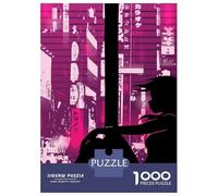 1000 Pieces Puzzles for Adults Vaporwave Sad Girl Glitch Jigsaw for Adults Anti-Stress Toys Difficult Hard Difficult And Challenge 70x50cm/1000pcs