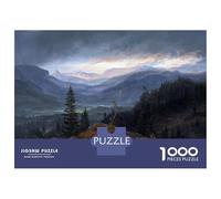 1000 Pieces Puzzles for Adults View over Hallingdal Jigsaw Puzzle Family Games Difficult Hard Unique Gifts for Birthday And Christmas 70x50cm/1000pcs