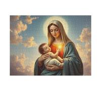 1000 Pieces Puzzles for Adults - Virgin Mary Puzzle Game Wonderful Puzzle Great Gifts Educational Toy
