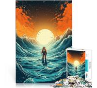 1000 Pieces Puzzles for Adults Walker Hiker Men Spielzeug Lernspiele Stressabbau mit passendem Poster und Quizblatt75x50cm