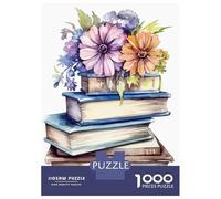 1000 Pieces Puzzles for Adults Watercolor Books Jigsaw for Adults Anti-Stress Toys Difficult Hard Difficult And Challenge 70x50cm/1000pcs