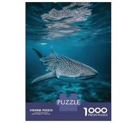 1000 Pieces Puzzles for Adults Whale Shark Underwater Jigsaws for Adults Relax Games Enhance Memory Unique Gifts for Birthday And Christmas 52x38cm/1000pcs