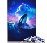 1000 Pieces Puzzles for Adults Whats In Above The Sea Jigsaw Puzzles for Adults And Wooden Puzzles Home Decoration 1000pcs (75x50cm)