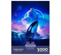 1000 Pieces Puzzles for Adults Whats In Above The Sea Jigsaws for Adults Relax Games Enhance Memory Unique Gifts for Birthday And Christmas 38x26cm/1000pcs