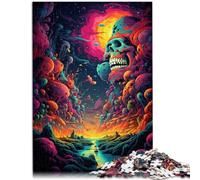 1000 Pieces Puzzles for Adults Wonderful colorful world Decompressing Intellectual Educational Toy 26x38cm Enhance love between couples