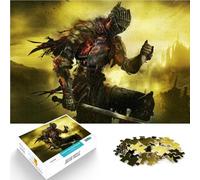 1000 Pieces Puzzles for Adults Wounded Knight Made of cardboard for age 14+ Perfect decoration Artwork Gift 。size：38x52cm/14.96x20.47inch