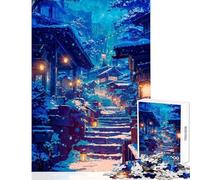 1000 Pieces Puzzles for Teenagers A Night in December Educational Games Enhance Memory Toy Wall Decor Unique Birthday And Gifts (38x52cm)
