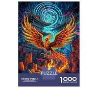 1000 Pieces Puzzles for Teenagers A Phoenix Rises from Fire Jigsaws for Adults Brain Teaser Game But Fun And Humorous Deal As Gifts for The Whole Family 70x50cm/1000pcs