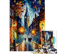 1000 Pieces Puzzles for Teenagers Amsterdam in Color Help The Brain Exercise Learning Educational Toy Wall Decor Suitable for People Aged 14 And Above (38X52CM)