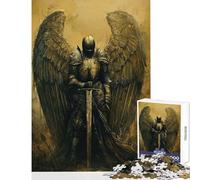 1000 Pieces Puzzles for Teenagers Angelic Sentinel Educational Games Learning Educational Toy Wall Decor Improving Love between Couples (38X52CM)