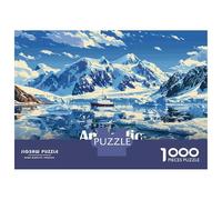 1000 Pieces Puzzles for Teenagers Antarctic Peninsula Landscape Puzzle for Adults Hands-on Game Hand Speed Race Unique Birthday And Gifts 38x26cm/1000pcs
