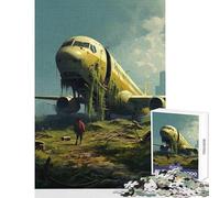 1000 Pieces Puzzles for Teenagers Apocalypse The Last Flight Hands-on Game Precision Cutting Anti-Stress Toys Improving Love between Couples (26X38cm)