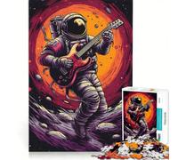 1000 Pieces Puzzles for Teenagers Astro Music, Practical Game, For Family Fun, Suitable for Desktop Decoration 50x75cm
